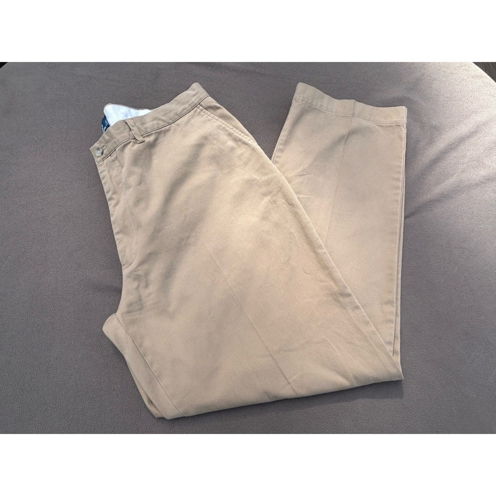 Polo Ralph Lauren Pants Mens 40X32 Khaki Chino Straight Leg